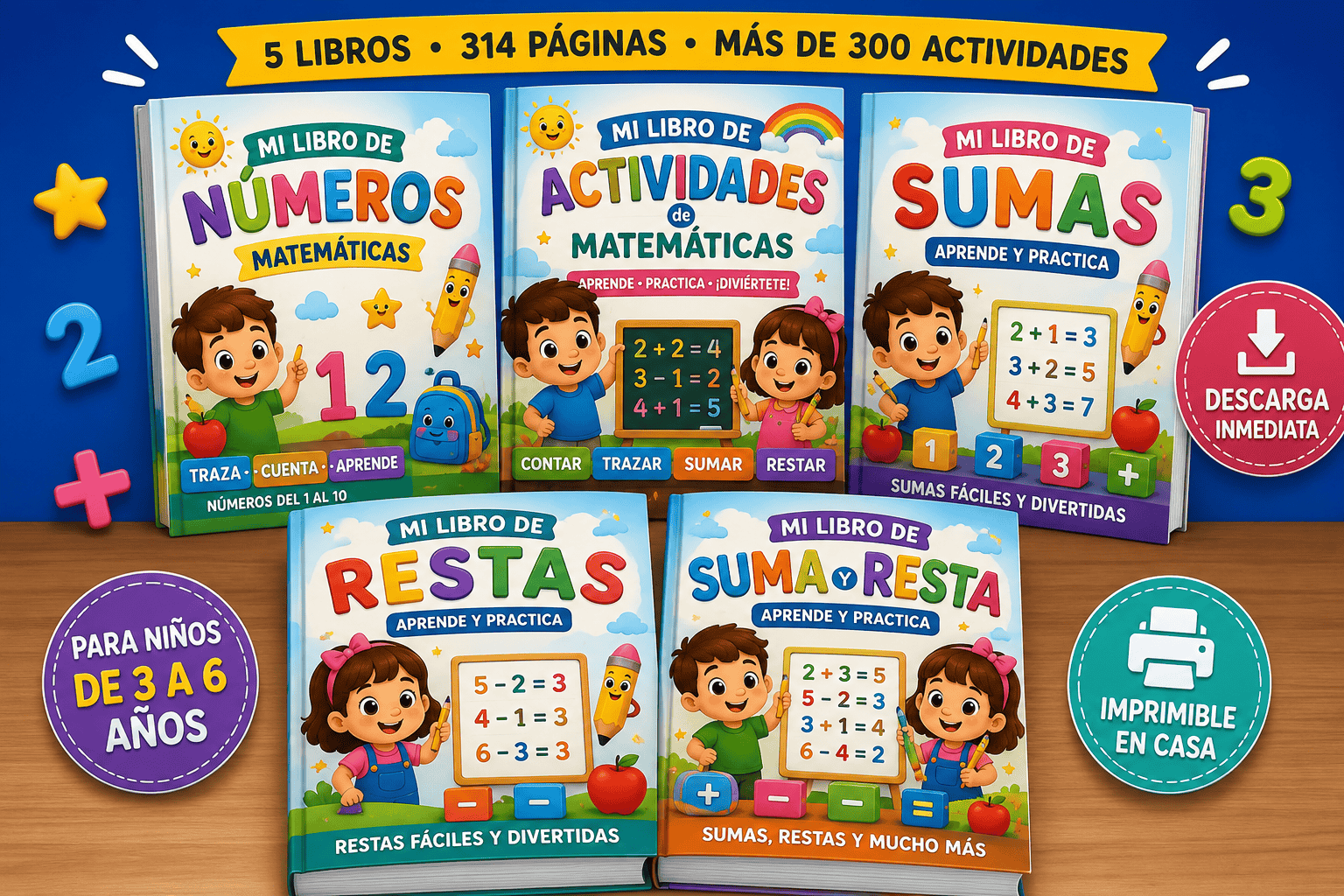 Mega Pack Matemáticas